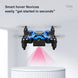 Mini drone pliable Any Drone 4K professionnel bleu métallique K04 - Drone