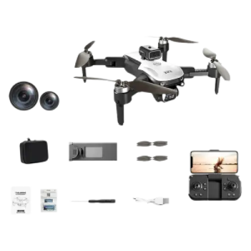 Nouveau S2S Mini Drone professionnel 8K HD caméra mouche 25Min évitement d'obstacles sans brosse pliable quadrirotor optique pour Xiaomi - Https://jimmyscholtus.com