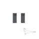 Pièces et accessoires pour drone GPS L106-1 avec batterie 2000mAh - 2 Batteries - Accessoire drone