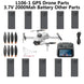 Pièces et accessoires pour drone GPS L106-1 avec batterie 2000mAh - Accessoire drone