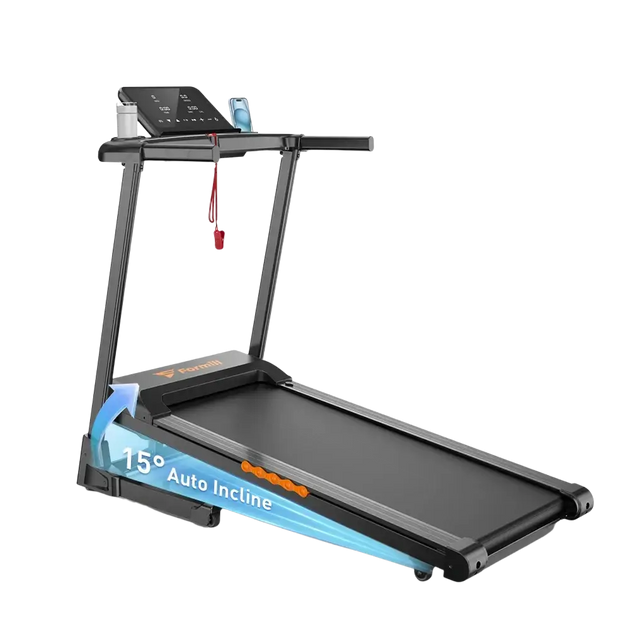 Tapis de course Noir Formill FT61 avec inclinaison automatique pour coureurs sérieux - FT61 / France - Tapis de marche