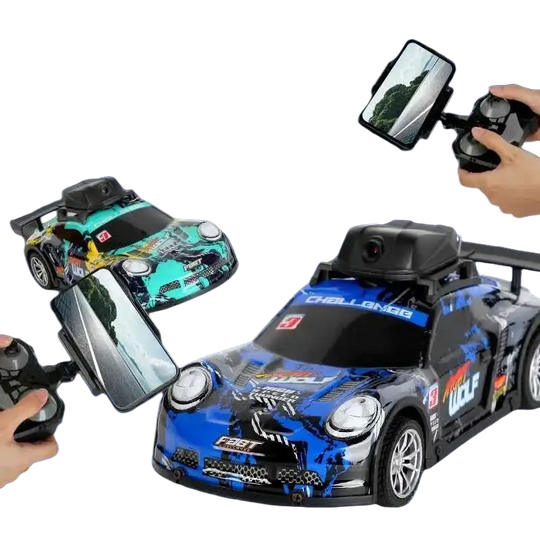 Voiture De Course RC Avec Caméra HD FPV, Télécommande, Vitesse Élevée, Pour Enfants 6-12 Ans