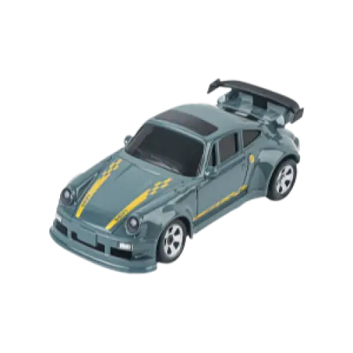 Voiture RC Haute Vitesse 1/64 4WD Mini GTR Télécommandée avec Batterie Lithium Jouet Garçon
