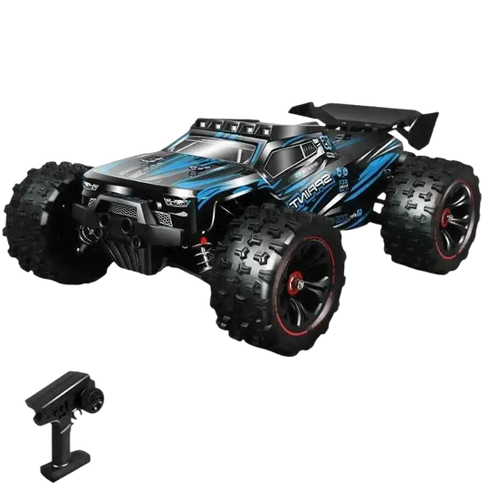 Voiture télécommandée enfant 1:16 VersiRC LED 85 Km/h, Camion Monster 4x4 à Dérive, Jouets Wltoys 124017