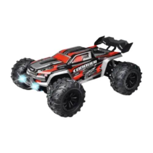 Voiture Télécommandée Enfants 4x4 Monster Drift avec LED, Camion 1:16, Vitesse jusqu'à 70 km/h