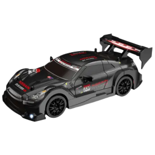 Voiture Télécommandée 1:24 Haute Vitesse Mustang 4WD, Pneu Remplaçable, Contrôle 30M