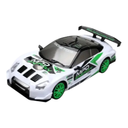 Voiture Télécommandée 1:24 Haute Vitesse Mustang 4WD, Pneu Remplaçable, Contrôle 30M