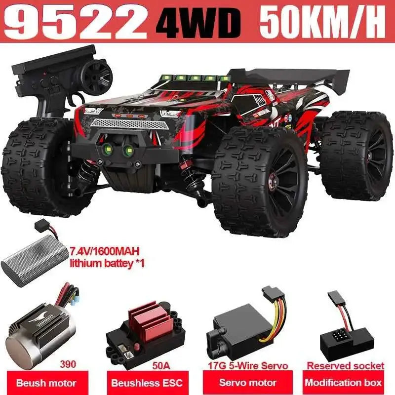 Voiture Télécommandée Tout Terrain SCY9522PRO 4WD 85 Km/h Haute Vitesse 1:16 Racing Car