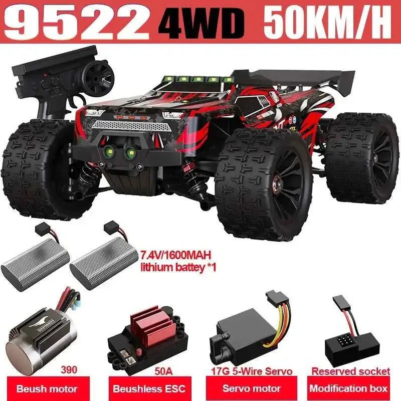 Voiture Télécommandée Tout Terrain SCY9522PRO 4WD 85 Km/h Haute Vitesse 1:16 Racing Car