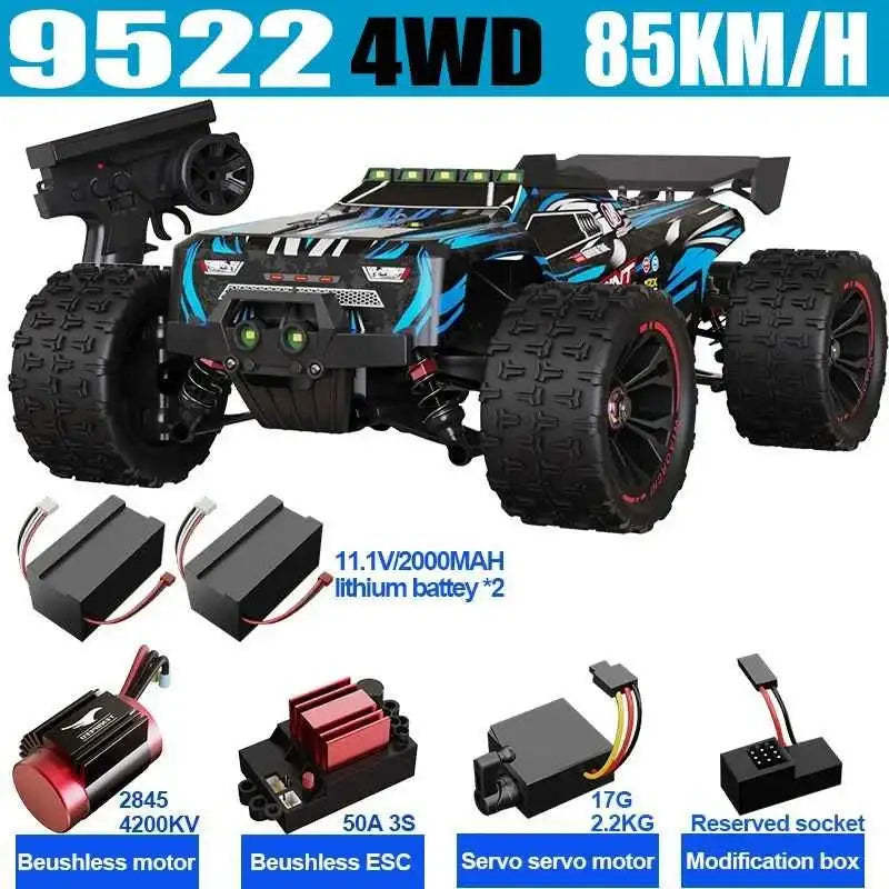Voiture Télécommandée Tout Terrain SCY9522PRO 4WD 85 Km/h Haute Vitesse 1:16 Racing Car